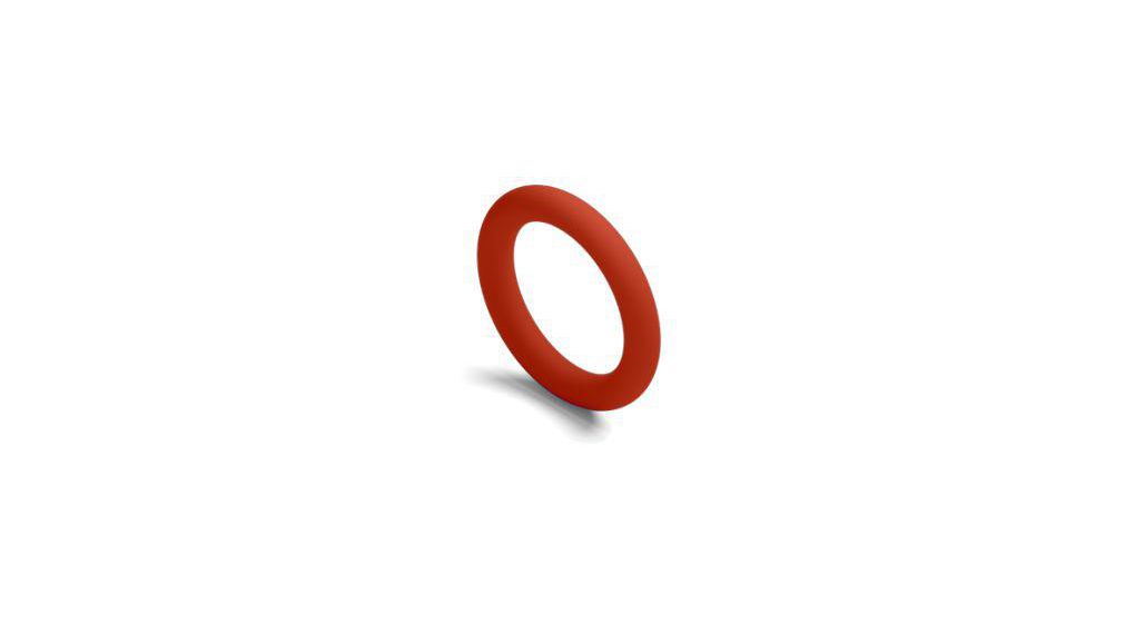 O-ring, 70 Shore A, 75mm, Silicoon, 2 ST